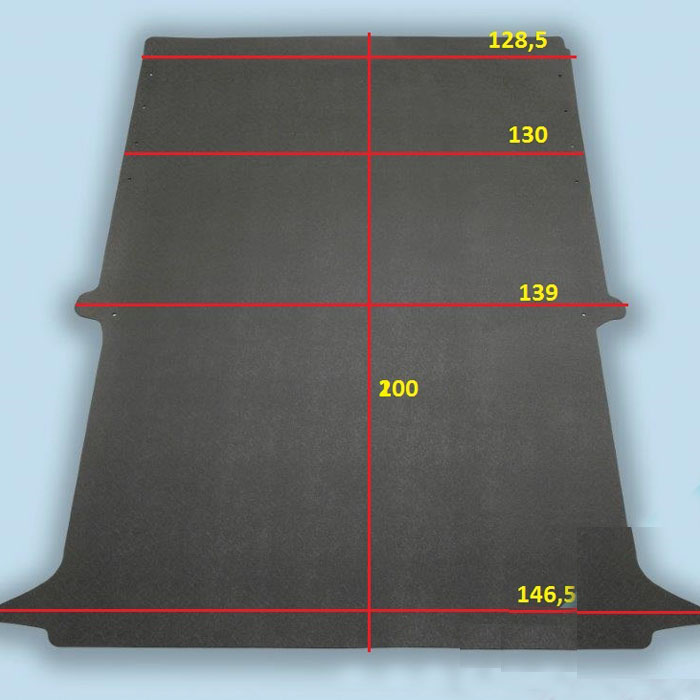 dimensions plancher Mercedes Citan